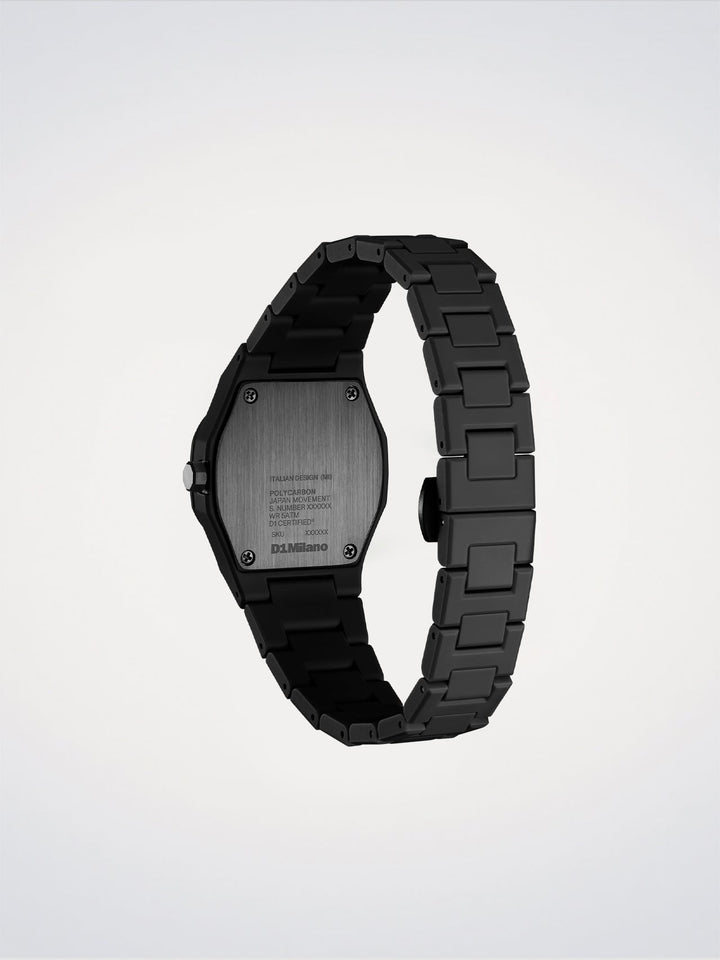 D1 Milano Dark Pulse Polycarbon Watch 32 mm D1-NCBJ07