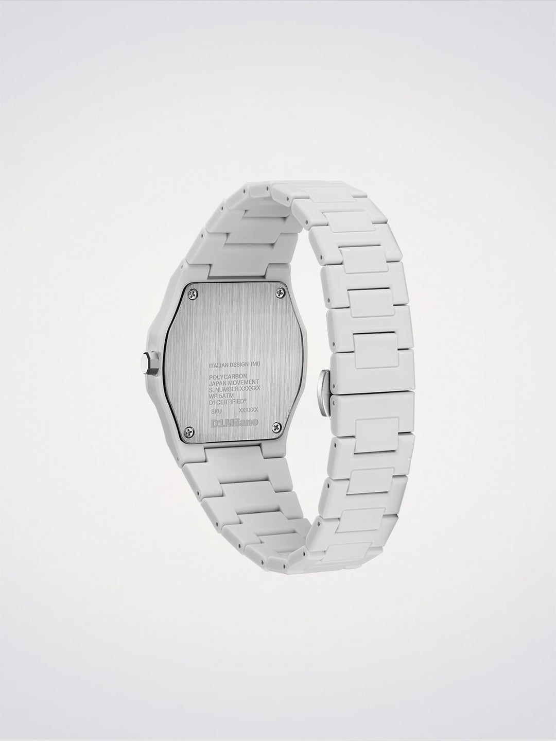 D1 Milano Binary Pulse Polycarbon Watch 40.5 mm D1-PCBJ49