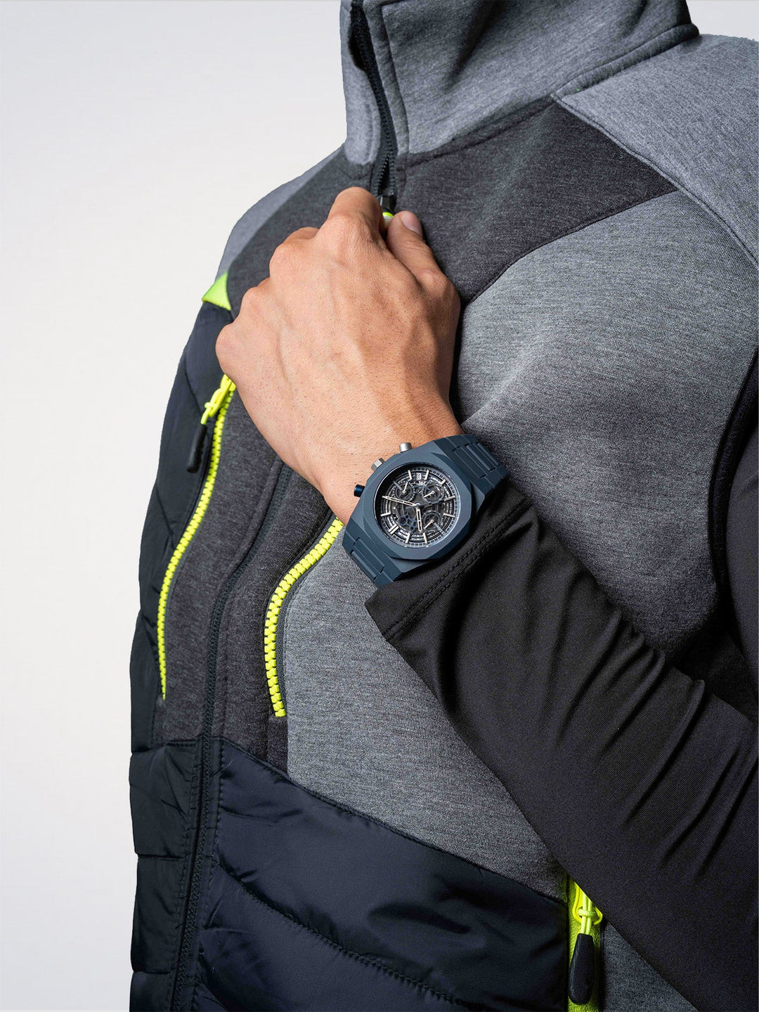 D1 Milano Model B Polychrono 40.5 mm D1-PHBJ12