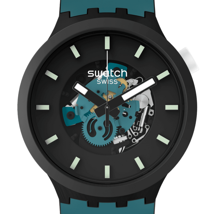 Swatch Night Trip Originals Big Bold 47mm SB03B107 watch