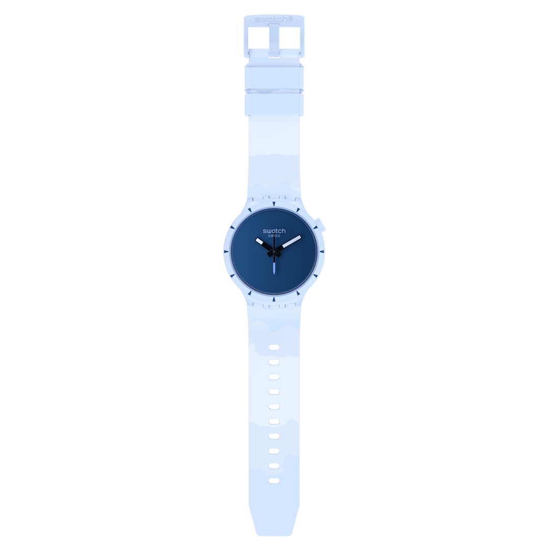 Swatch orologio ARCTIC Originals Big Bold Bioceramic 47mm SB03N102
