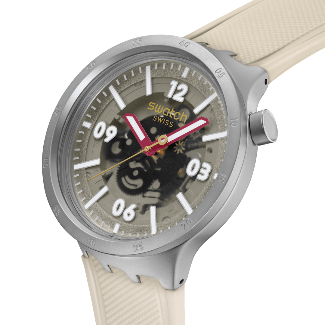 רגע בטוח של Swatch מקוריים גדולים נועזים 47 מ"מ SB07S125