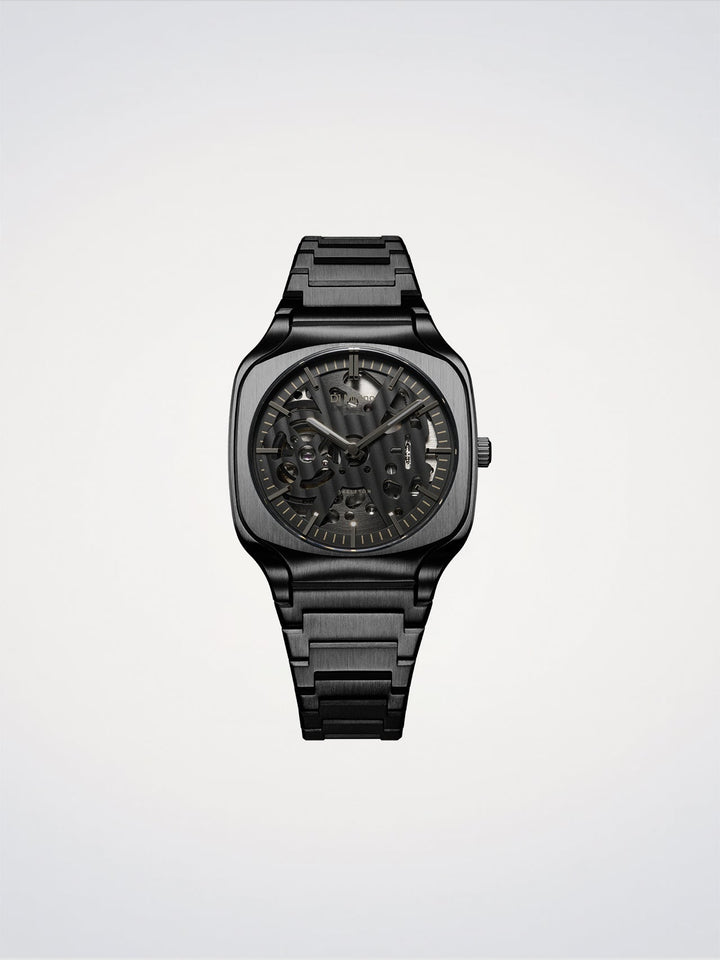 D1 Milano Soot Depth Square Watch 37mm D1-SLBJ02