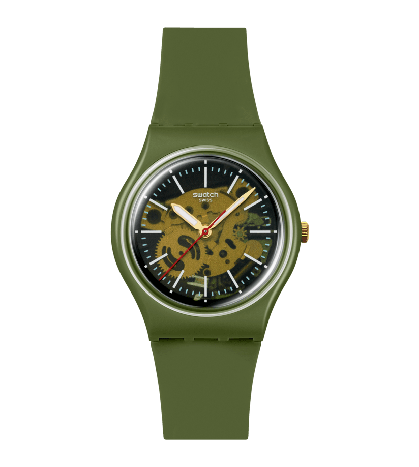 Swatch watch THRU THE GREENERY Originals Gent 34mm SO28G110