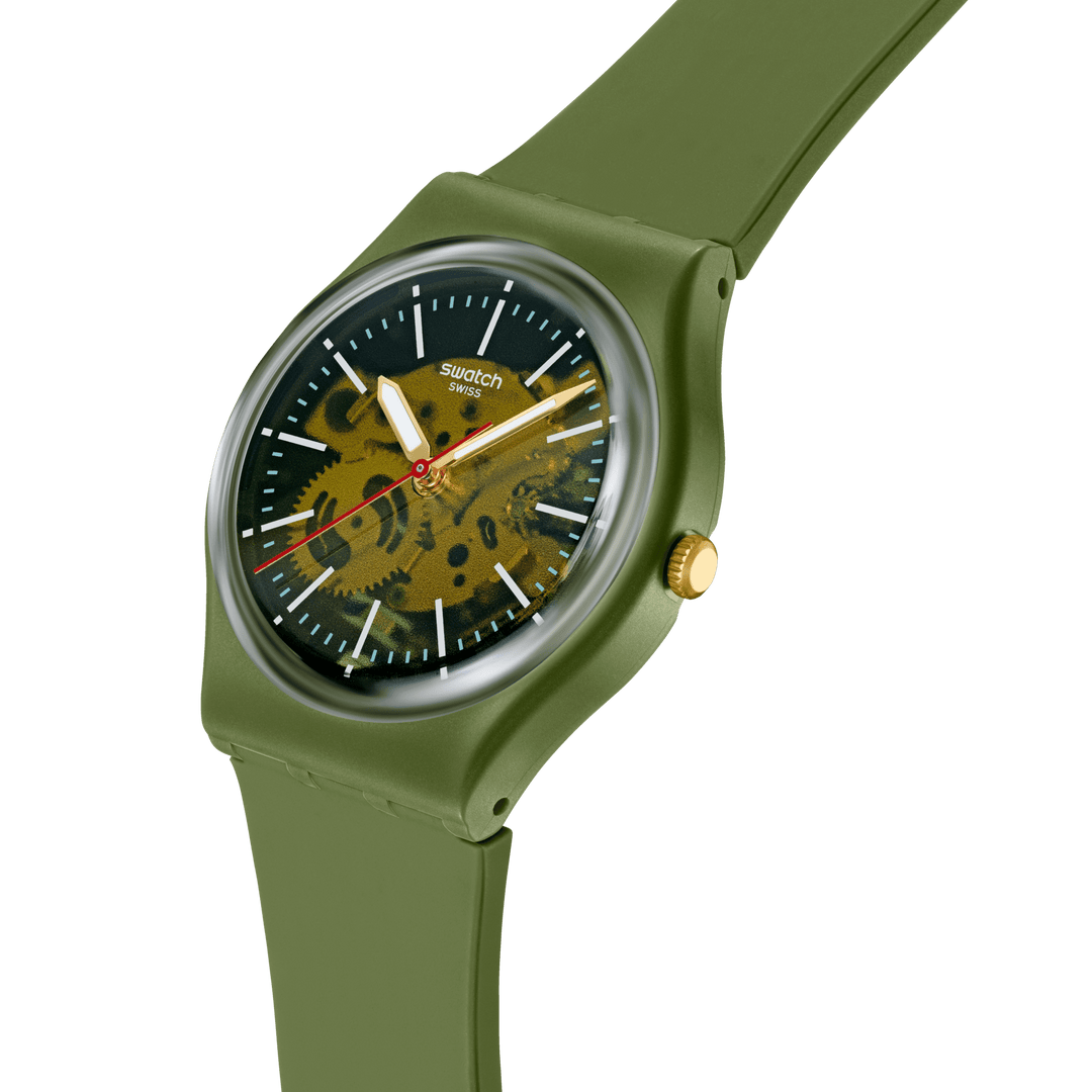 Swatch watch THRU THE GREENERY Originals Gent 34mm SO28G110