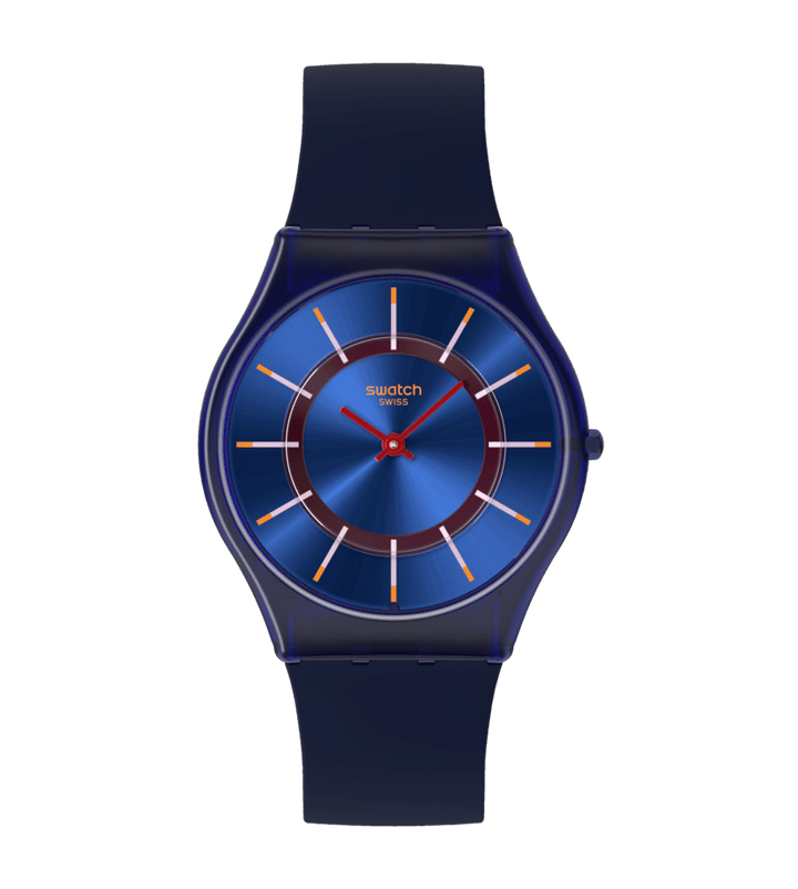 Swatch מאוד Jazzy Berry Originals Skin 34mm SS08N117