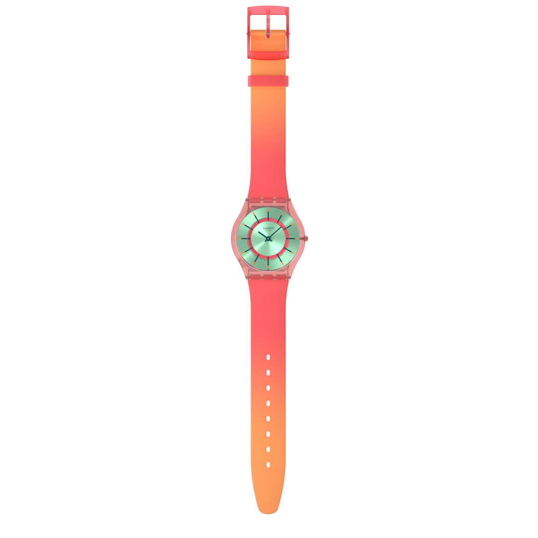 Swatch MINTY MANGO Dream Originals Skin 34mm clock watch