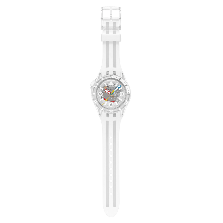 Swatch Scubaqua White 44 מ"מ SSCU09K100 שעון