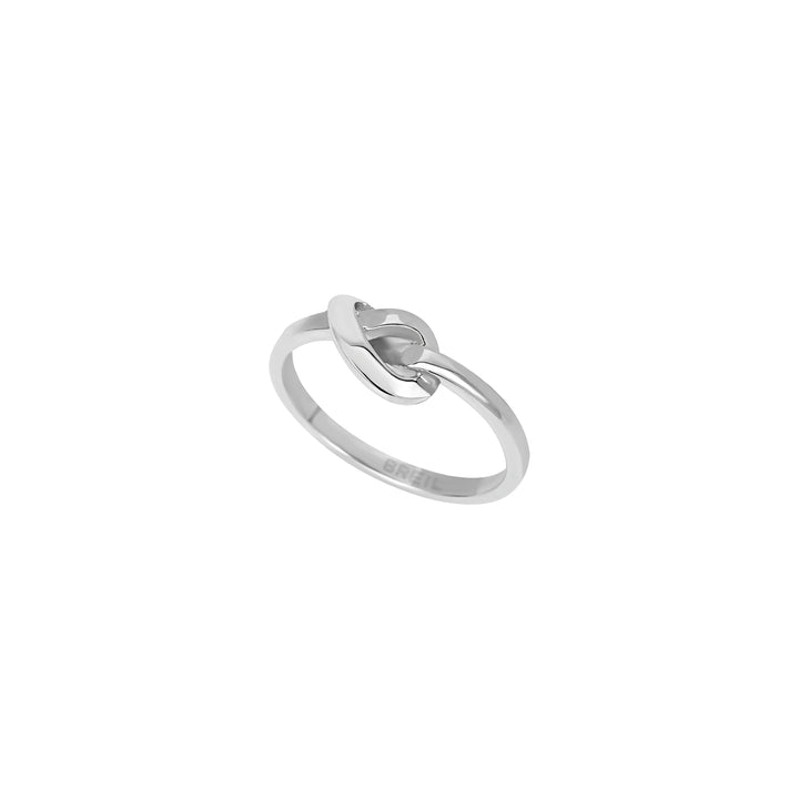 Breil B&amp;Me Knot steel ring TJ3344