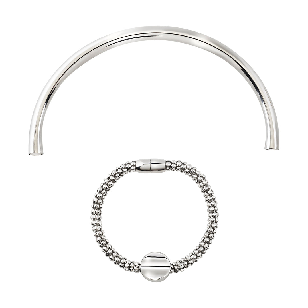 Breil Magnetica System steel choker necklace TJ4237