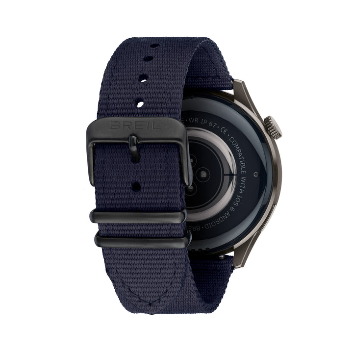 Breil Smartwatch Watch BC-1 46.5 מ"מ אקדח IP פלדה TW2092 גימור