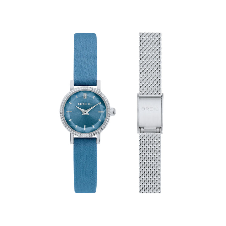 Breil Darling watch 18mm light blue quartz steel TW2189