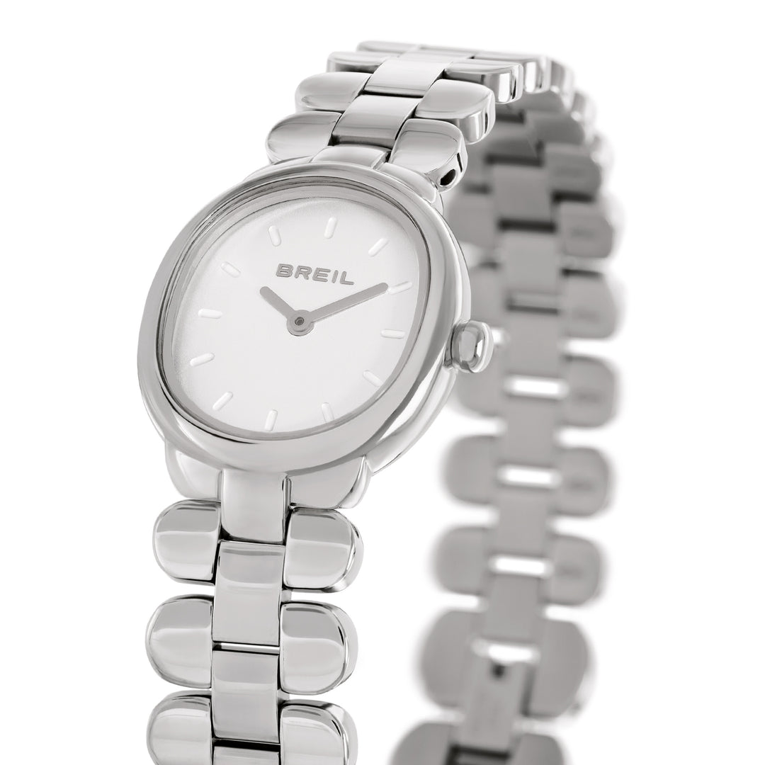 Breil Tulle watch 22x24mm white quartz steel TW2197