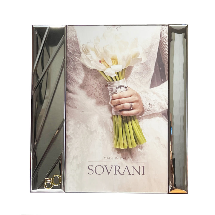Sovrani glossy frame 20x32cm 50° glass on wood back W669