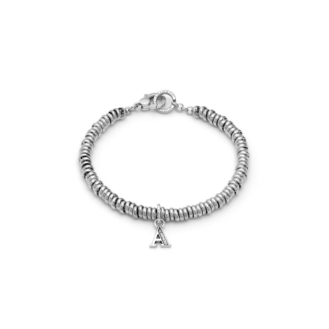 Giovanni Raspini bracelet letter a crystal Bracelet in 925 silver and zircons X01468