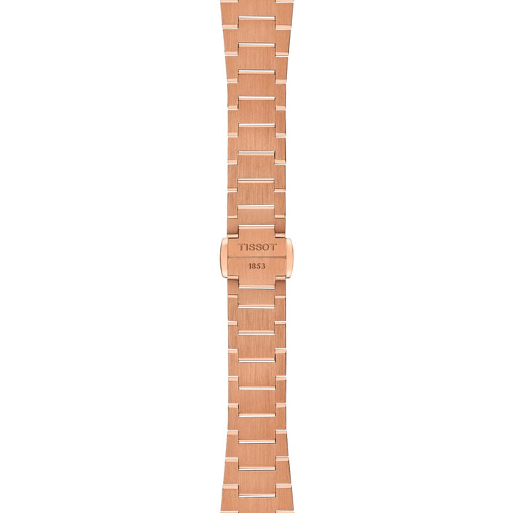 Tissot watch prx 25mm pink gold diamonds quartz steel finish pvd gold pink t137.010.33.506.00