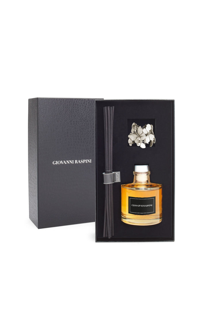 Giovanni Raspini Butterfly Diffuser - Iris Dust home fragrance with white bronze decoration - XB0103