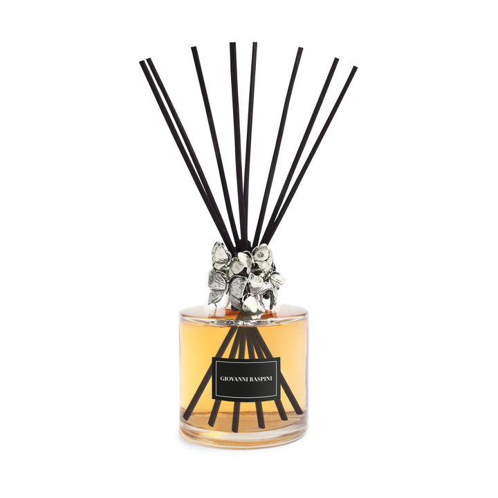 Giovanni Raspini Butterfly Diffuser - Iris Dust home fragrance with white bronze decoration - XB0100