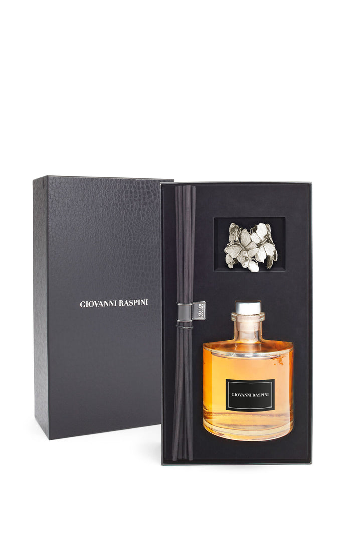 Giovanni Raspini Butterfly Diffuser - Iris Dust home fragrance with white bronze decoration - XB0100