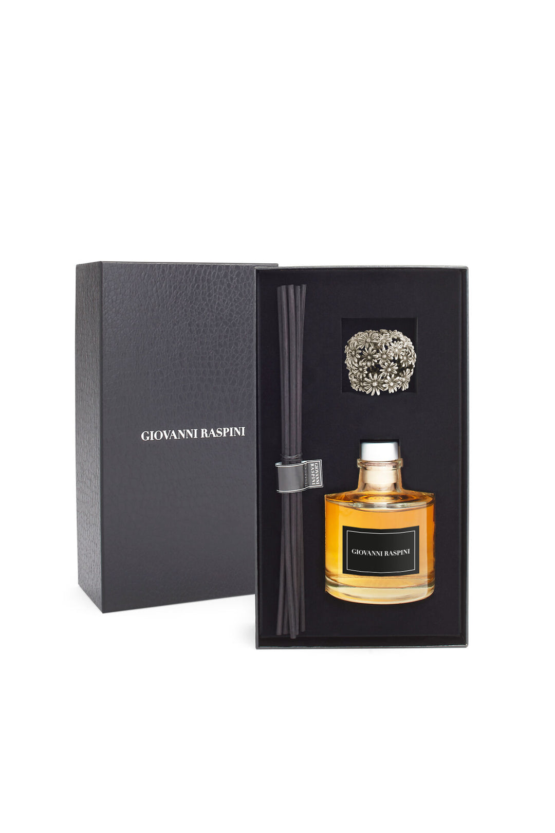 Giovanni Raspini Garden Diffuser - Iris Dust home fragrance with white bronze decoration - XB0109
