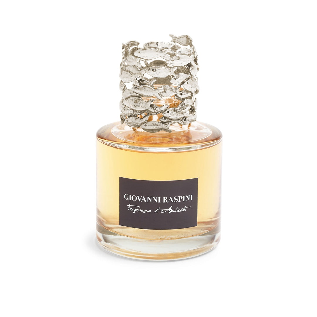 Giovanni Raspini Sardine Diffuser - Iris Dust home fragrance with white bronze decoration - XB0148