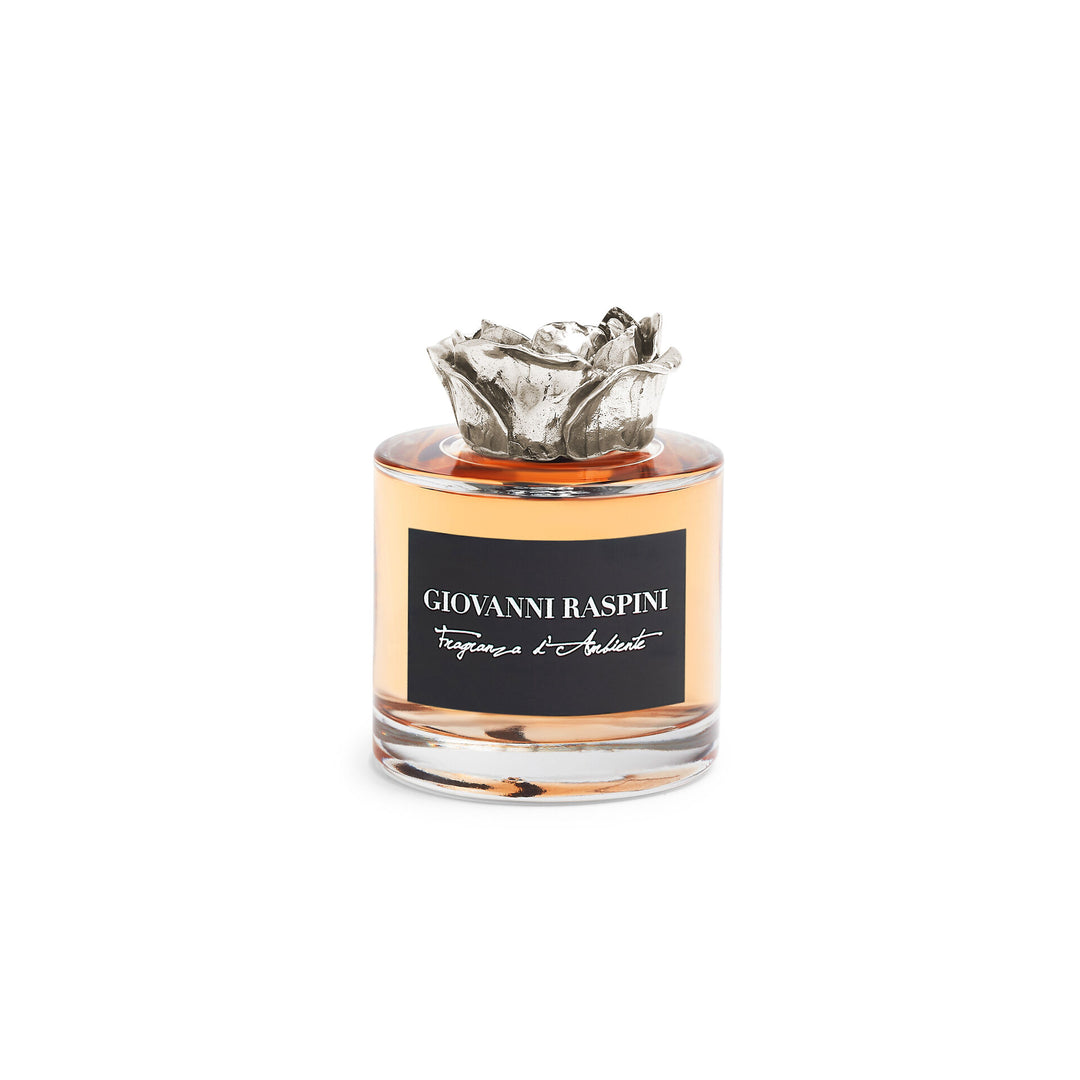 Giovanni Raspini Pink Diffuser - Iris Dust home fragrance with white bronze decoration - XB0163