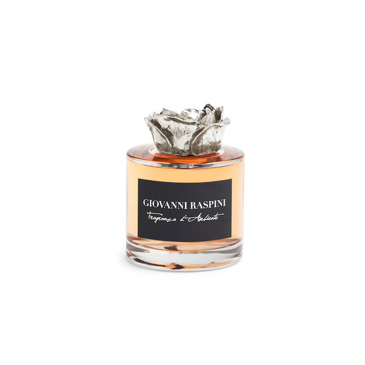 Giovanni Raspini Pink Diffuser - Iris Dust home fragrance with white bronze decoration - XB0163