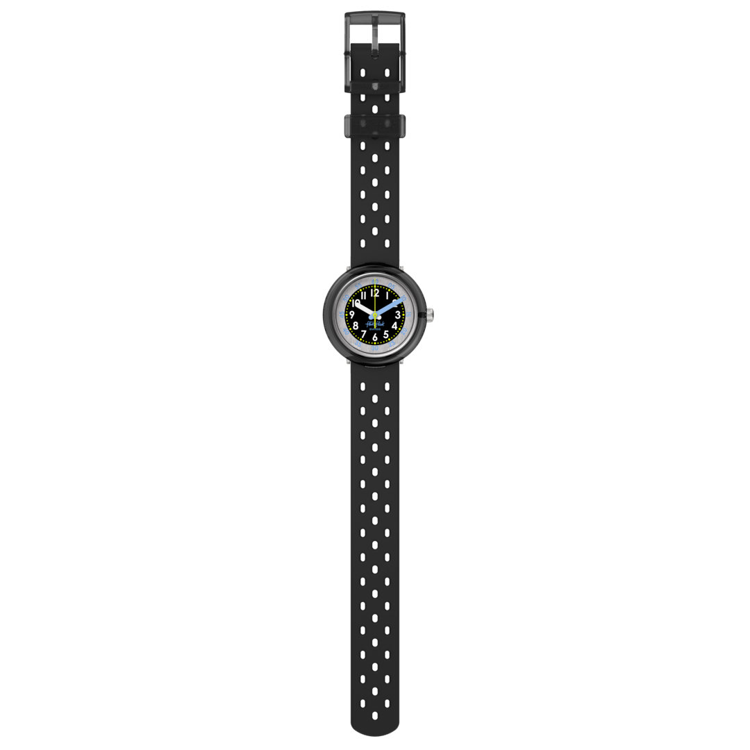 Flik Flak Fizz watch in Black Bubby Hours 32mm FcNP001