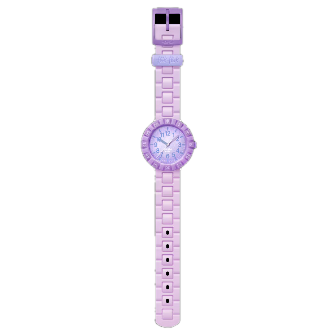 Flik Flak Lavandology Time to Discovery 36mm FCSP127