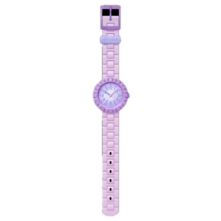 Flik Flak Lavandology Time to Discovery 36mm FCSP127