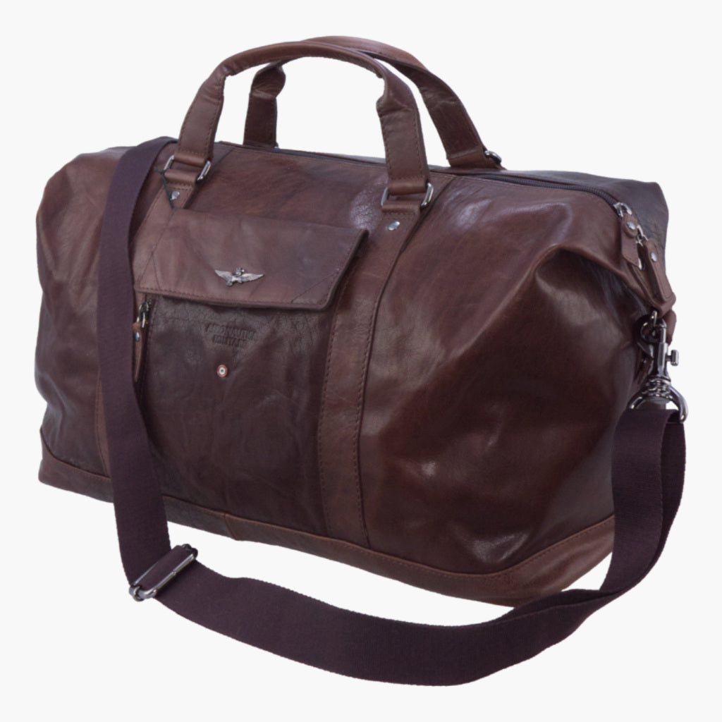 Air Force Military Bags Travel in Vera Vintage Leather AM306-NE