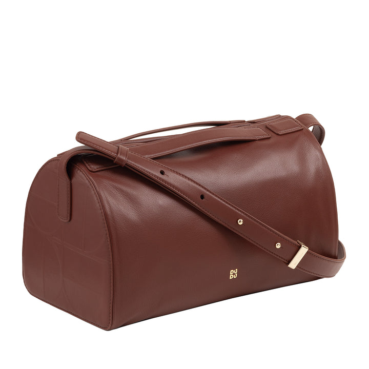 DUDU Bag Bag with leather shoulder strap - Elegant, large and spacious bag with adjustable shoulder strap for every occasion