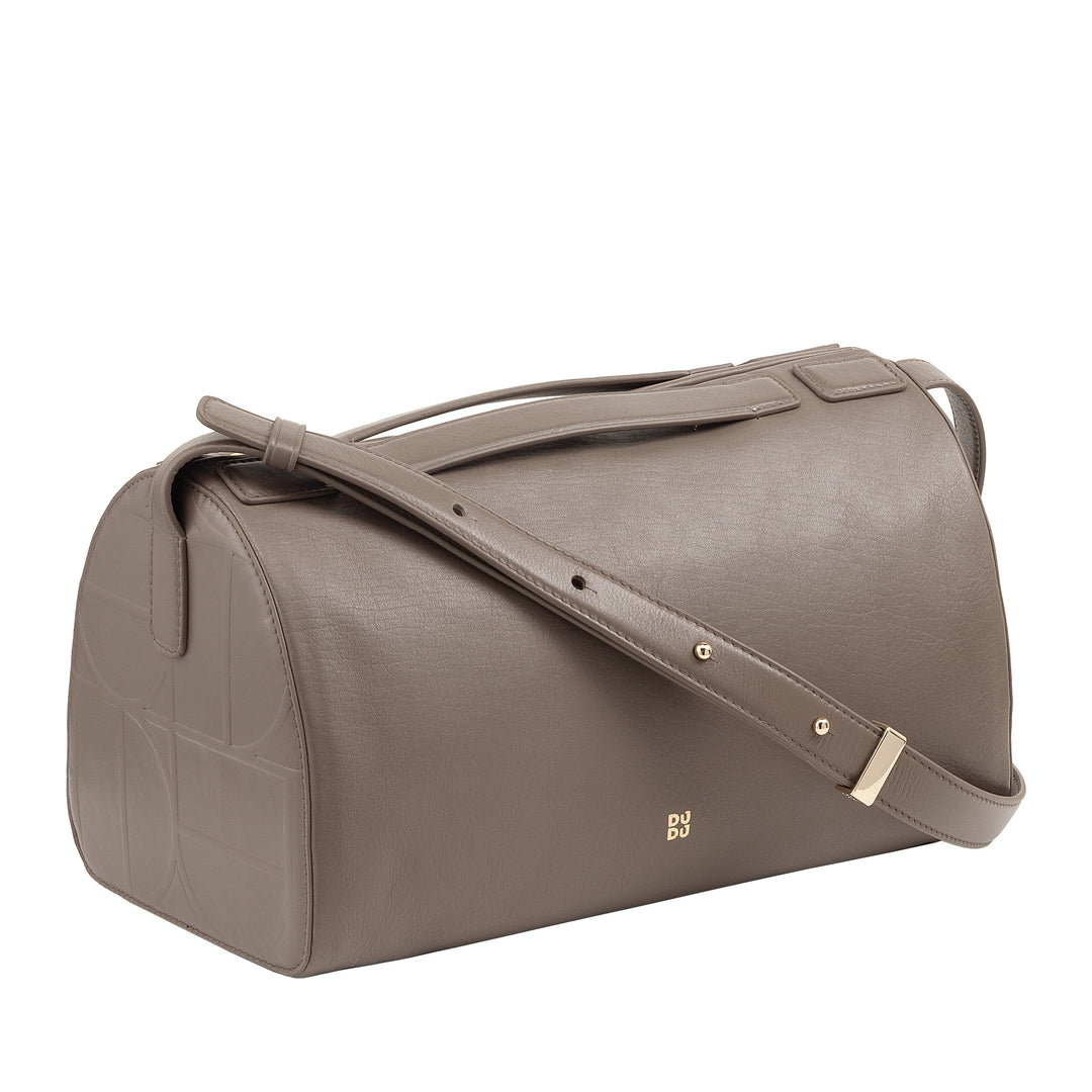 DUDU Bag Bag with leather shoulder strap - Elegant, large and spacious bag with adjustable shoulder strap for every occasion