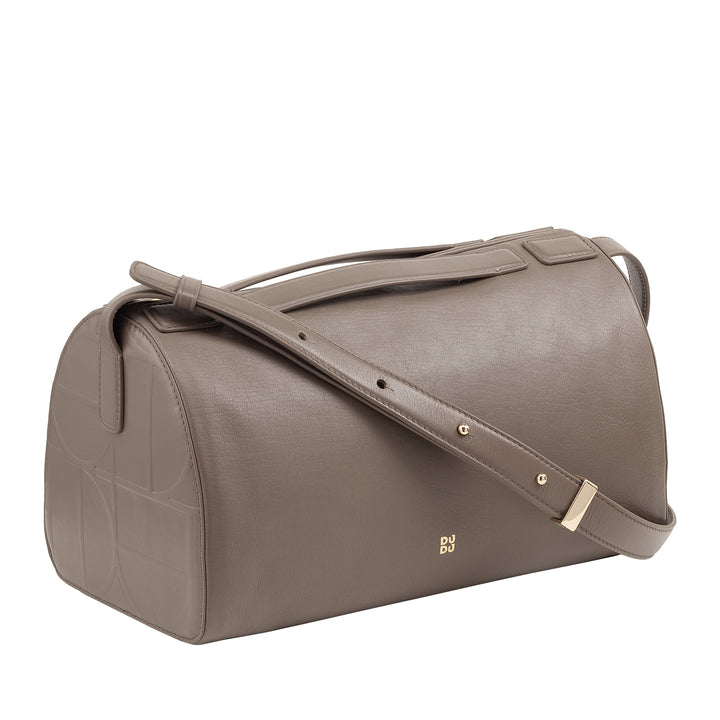 DUDU Bag Bag with leather shoulder strap - Elegant, large and spacious bag with adjustable shoulder strap for every occasion