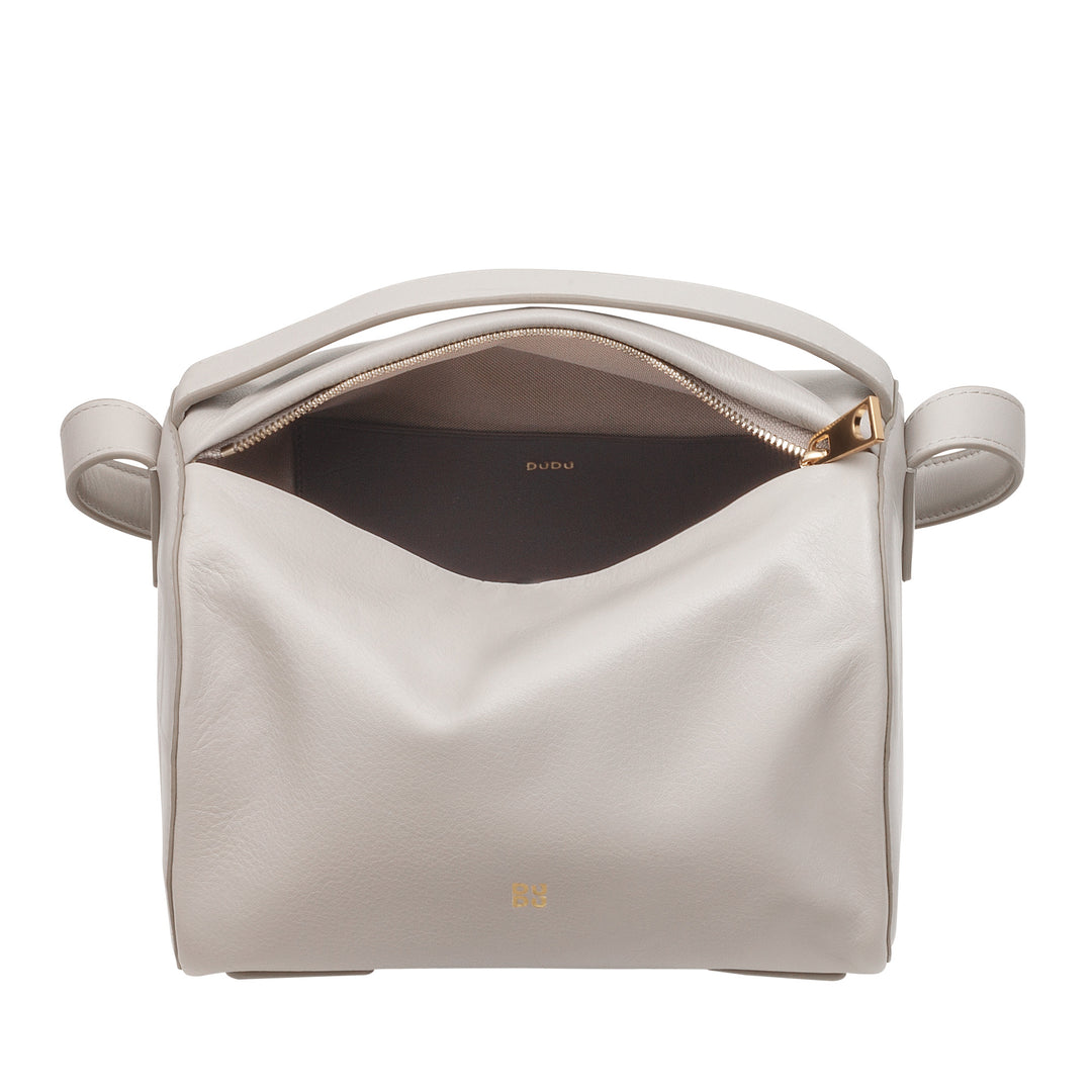 DUDU Bag Bag with leather shoulder strap - Elegant bag, small with adjustable shoulder strap for every occasion