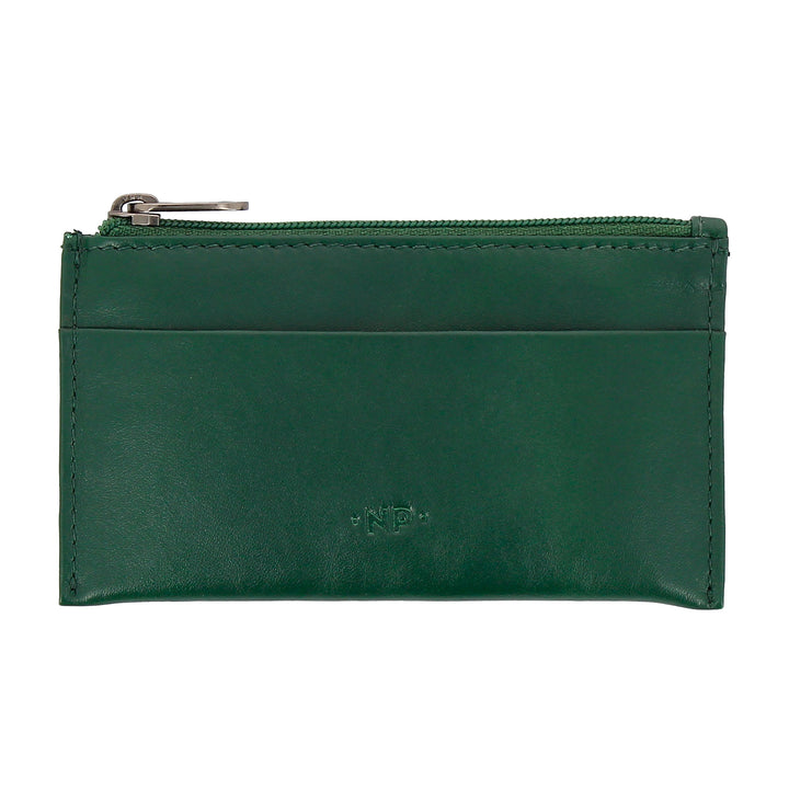 Nuvola leather keychain and door -to -real leather nappa packets with zip case and 2 rings for keys