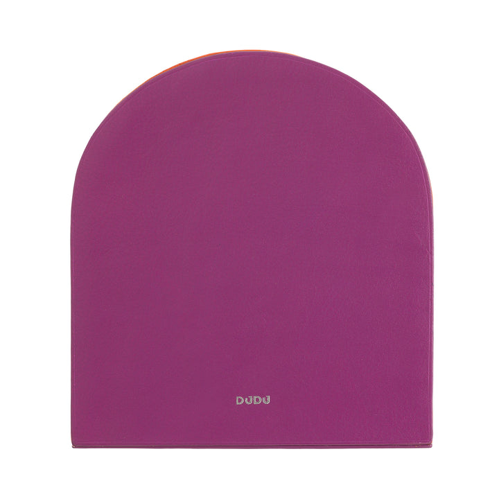 Dudu Familibri degorative of Design, reggilibri מצופה עור צבעוני אמיתי, למדפים ביתיים ושולחן משרדי