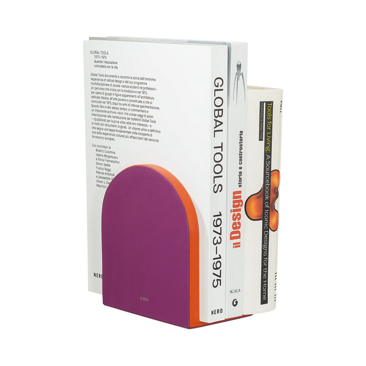 Dudu Familibri degorative of Design, reggilibri מצופה עור צבעוני אמיתי, למדפים ביתיים ושולחן משרדי