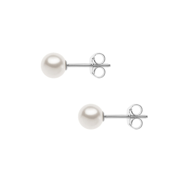 Comete Pearl Earrings in Gold ORP783