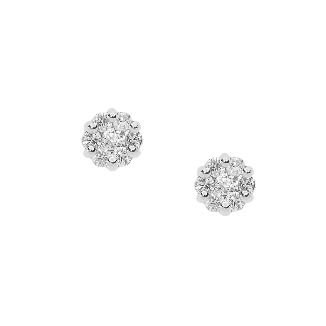 Comete Earrings in Rose Gold with Diamonds ORB1016