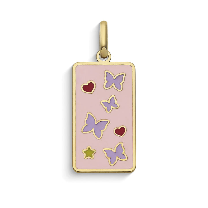 Comets Rebirth Pendant in 375‰ yellow gold KCOB019