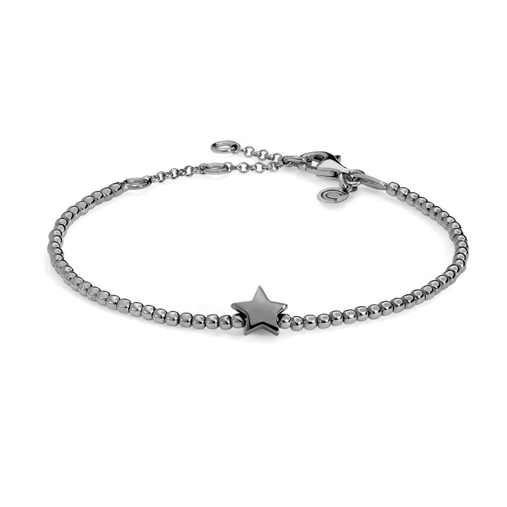 Comete Star Bracelet in Burnished Silver BRA154