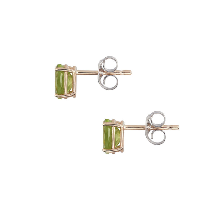 Comete Oval earrings in 750‰ rose gold and Peridot ORB1112