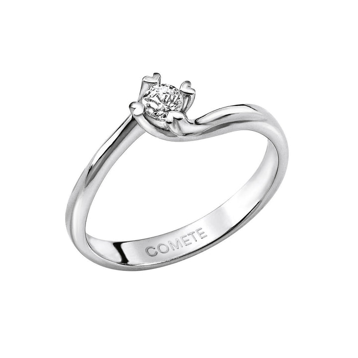 Comete Solitaire Hearts in Gold and Diamond ANB1581