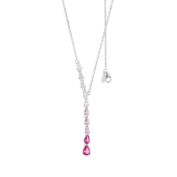 Comete Necklace tennis drops degradé GLA241