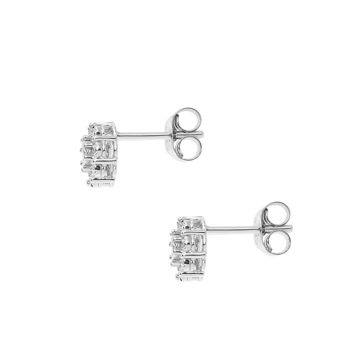 Comete Earrings in White Gold and Diamonds Moments ORB1076