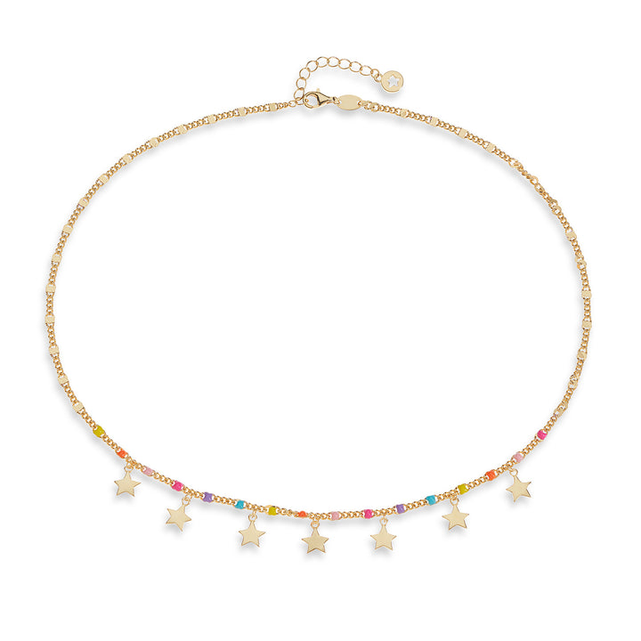 Comete Silver Star Necklace GLA254