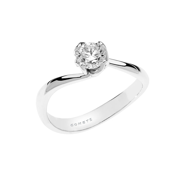 Comets Solitaire Petals in Gold and Diamond ANB2202