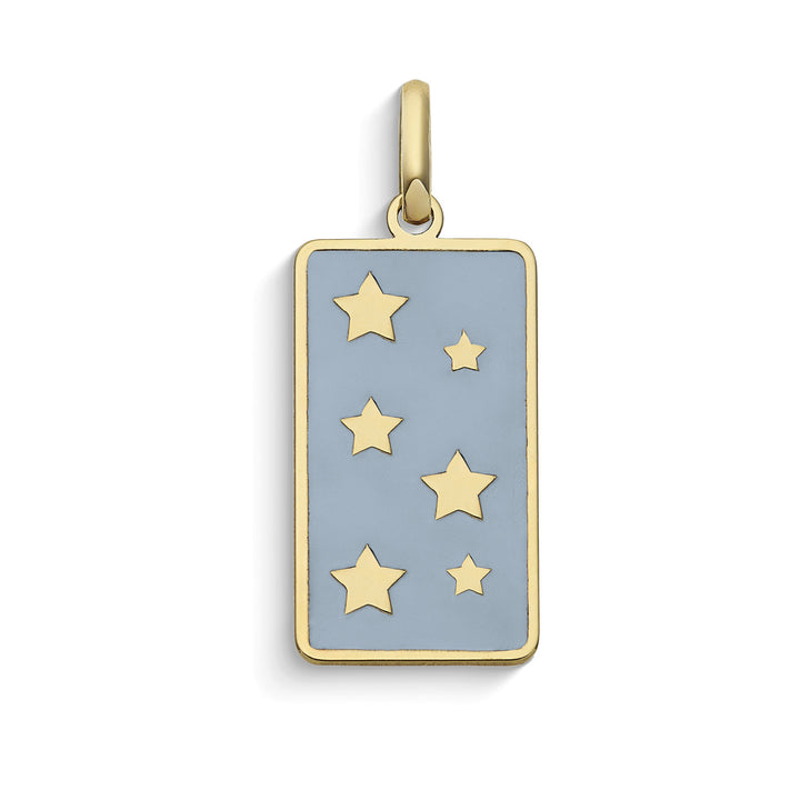Comets Star Pendant in 375‰ yellow gold KCOB026