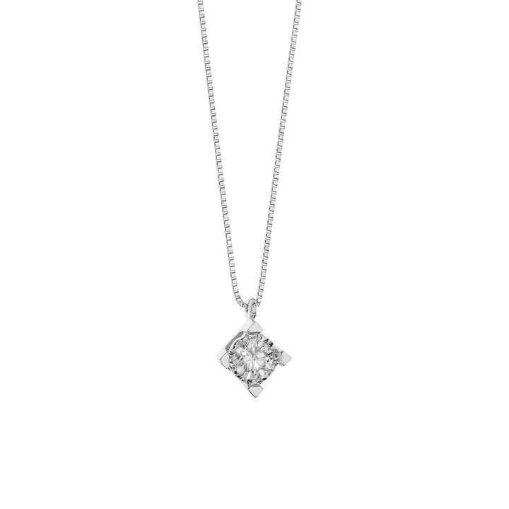 Comete Necklace Diamond light point in Gold and Diamond GLB1538G